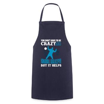 Handball handball de handball équipe ballsport - Tablier de cuisine - marine - Devant - AI Model Male 185 dark (185cm)