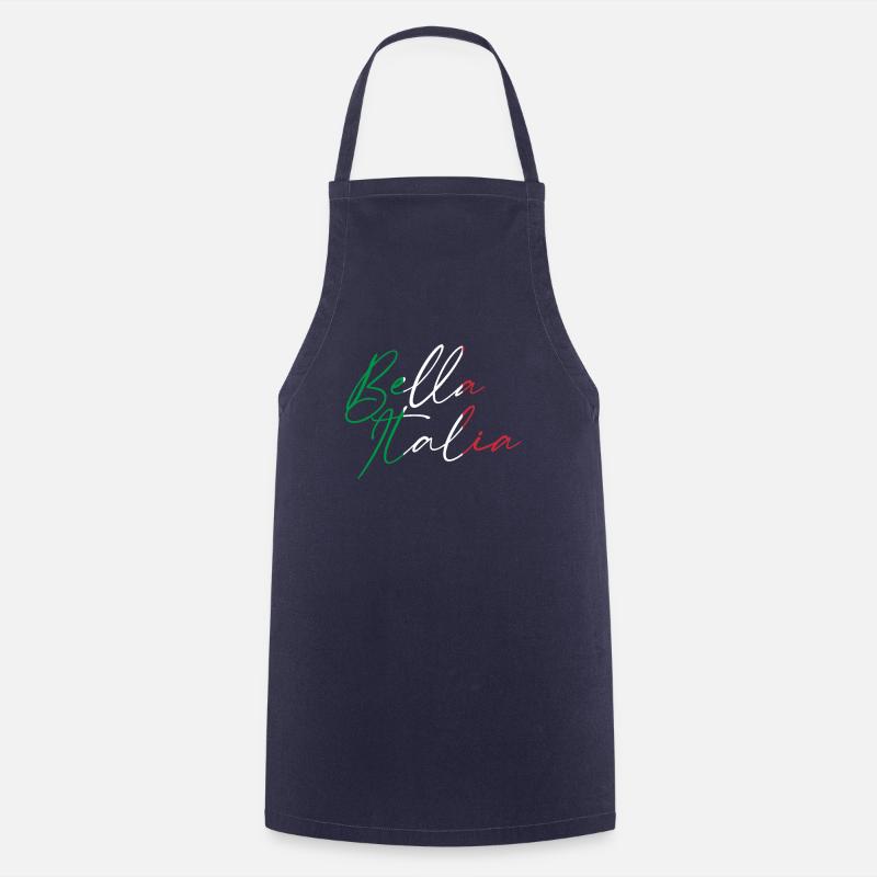 Bella Italia - Tablier de cuisine - marine