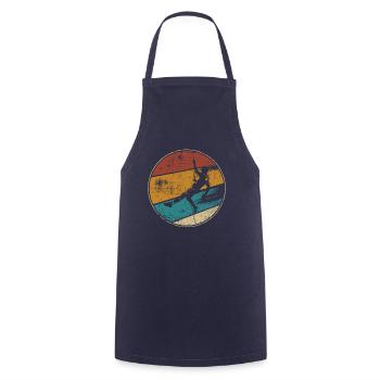 Escalade escalade vintage - Tablier de cuisine - marine - Devant - AI Model Male 185 dark (185cm)