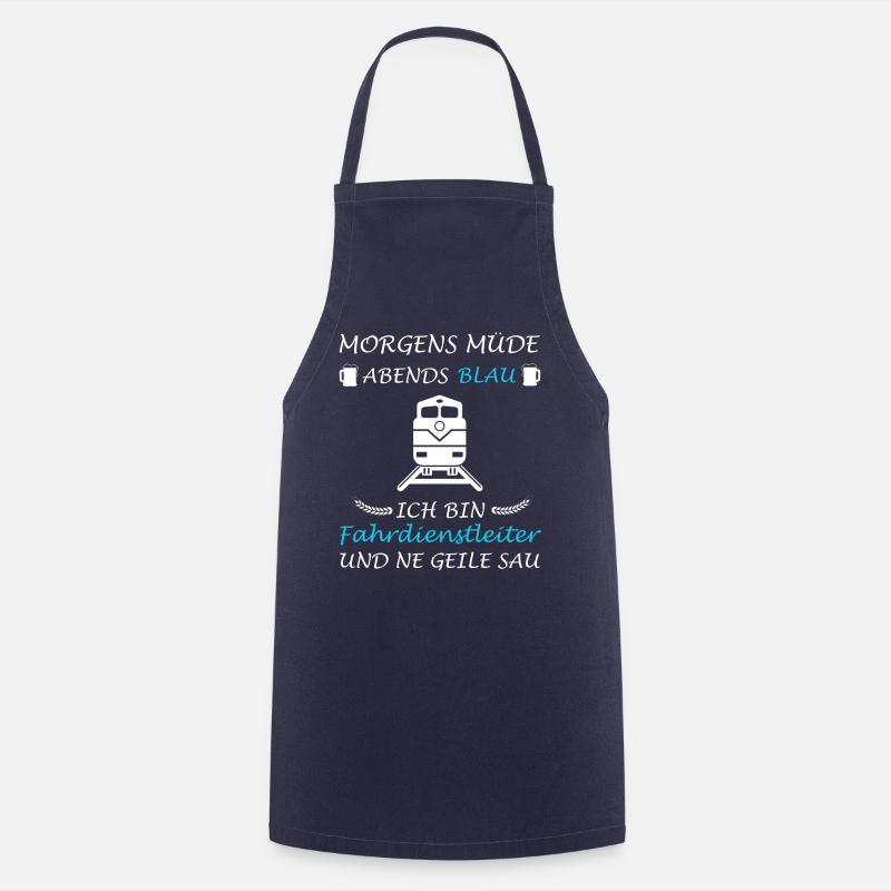 Fahrdienstleiter Eisenbahner - Kochschürze - Navy