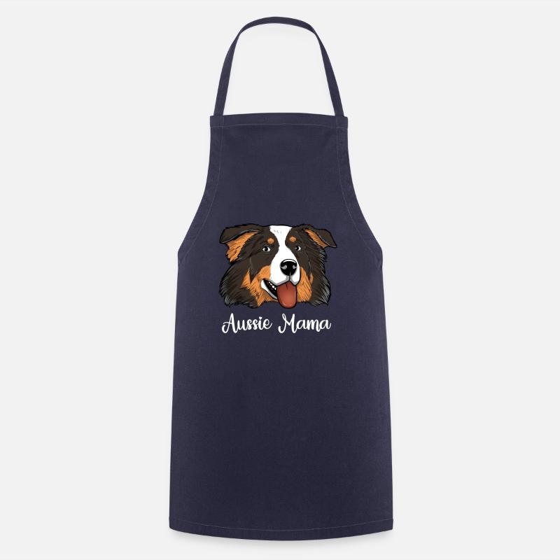 Aussie Mama Berger Australien Mama - Tablier de cuisine - marine