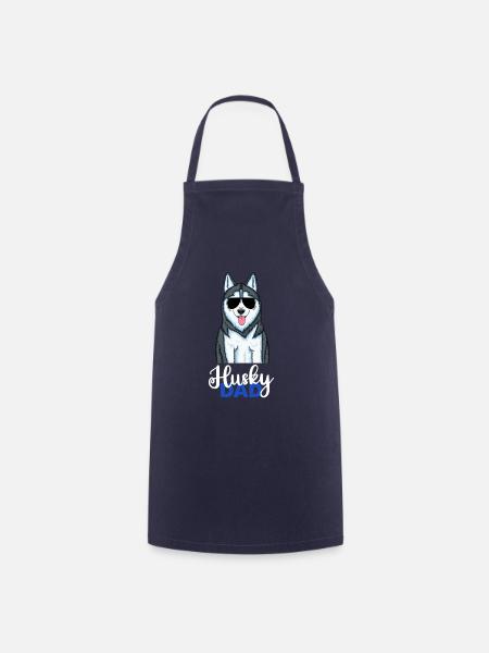 Husky Papa Siberian Husky Dad - Kochschürze - Navy