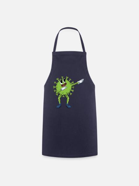 Dabbing Virus - Kochschürze - Navy