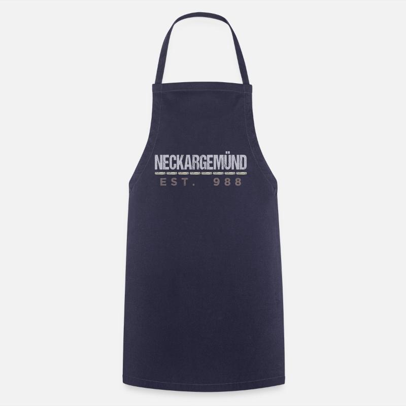 Neckargemünd - Est. 988 - Cooking Apron - navy