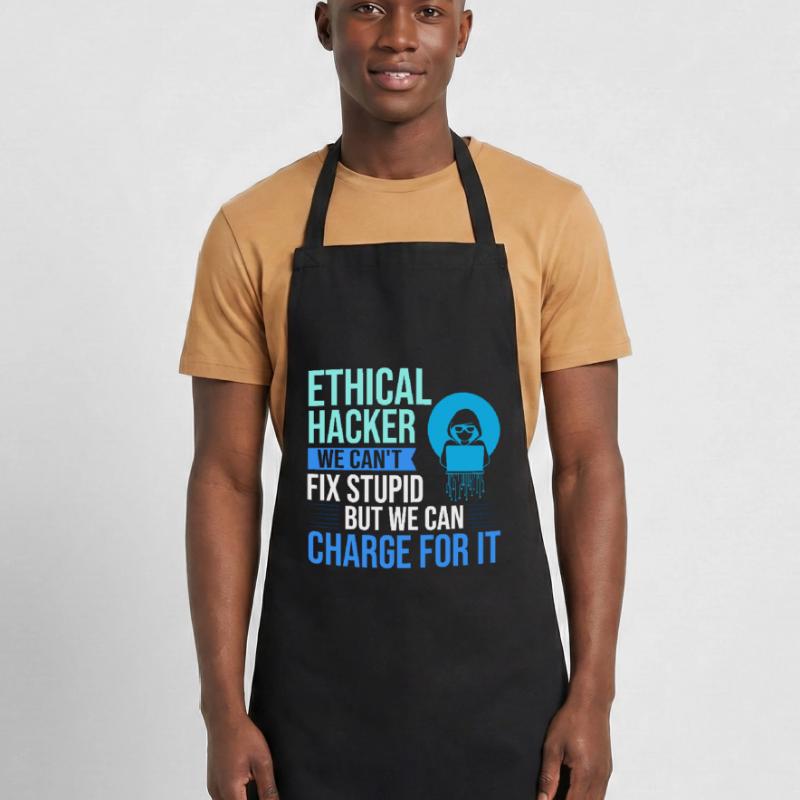 Ethical Hacker Security Computer Hacking Cooking Apron