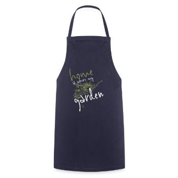 Gardener Garden - Cooking Apron - navy - Front - AI Model Male 185 dark (185cm)