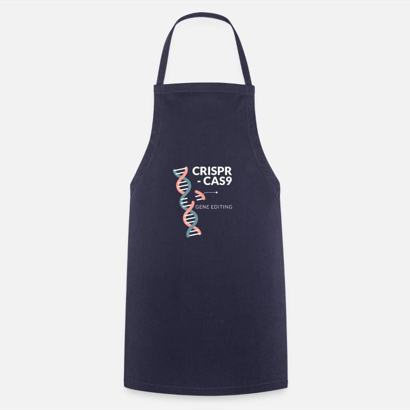 CRISPR Cas9 - Tablier de cuisine - marine