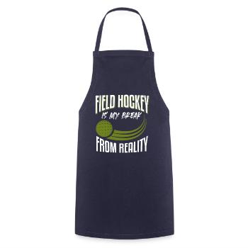 Field Hockey Hockey Player Feldhockey - Kochschürze - Navy - Vorne - AI Model Male 185 dark (185cm)