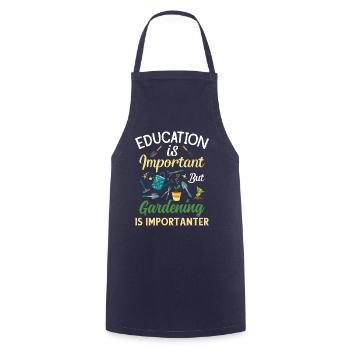 Gardening Gardener Profession Hobby Gardener - Cooking Apron - navy - Front - AI Model Male 185 dark (185cm)