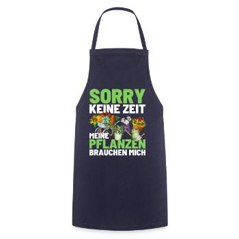 Gärtner Opa Garten Vater Gartenarbeit - Kochschürze - Navy - Vorne - AI Model Male 185 dark (185cm)
