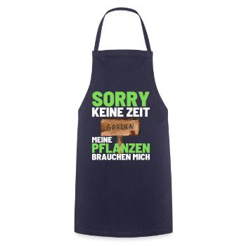Gärtner Opa Garten Vater Gartenarbeit - Kochschürze - Navy - Vorne - AI Model Male 185 dark (185cm)