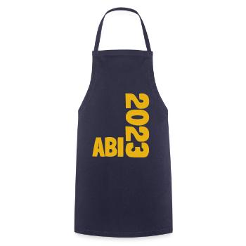 Abitur 2023 Abschluss - Das Abi 2023 Abiturfeier - Kochschürze - Navy - Vorne - AI Model Male 185 dark (185cm)