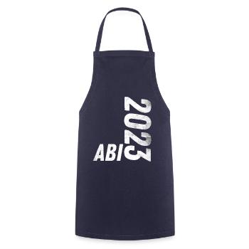Abitur 2023 Abschluss - Das Abi 2023 Abiturfeier - Kochschürze - Navy - Vorne - AI Model Male 185 dark (185cm)