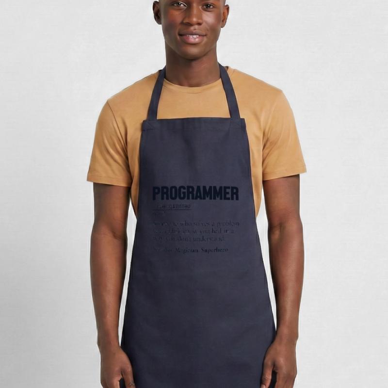 Programmer Definition Software Developer Coder Cooking Apron