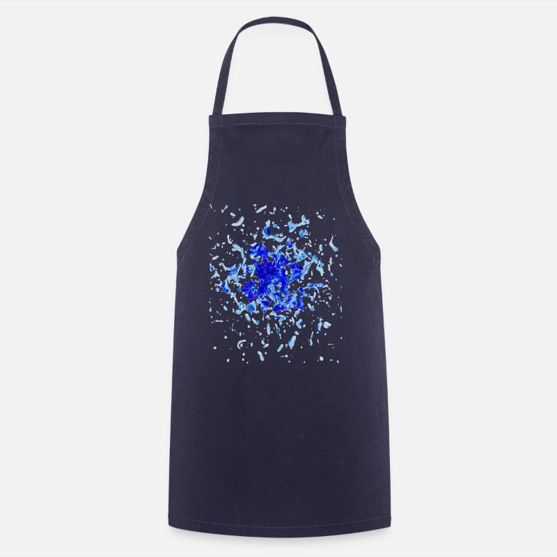 Eclaboussures - Tablier de cuisine - marine
