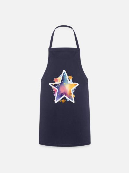 Stern - Kochschürze - Navy