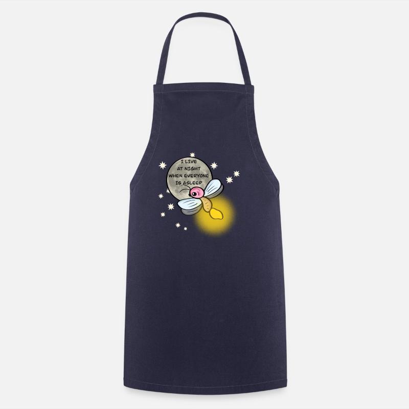 Petite luciole - Tablier de cuisine - marine