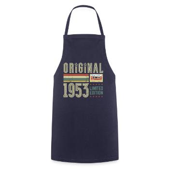 Original 1953 - Édition limitée - Tablier de cuisine - marine - Devant - AI Model Male 185 dark (185cm)