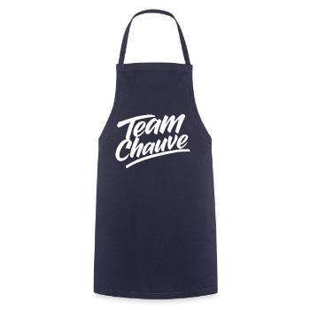 Team Chauve - Tablier de cuisine - marine - Devant - AI Model Male 185 dark (185cm)