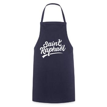 Saint-Raphaël - Tablier de cuisine - marine - Devant - AI Model Male 185 dark (185cm)