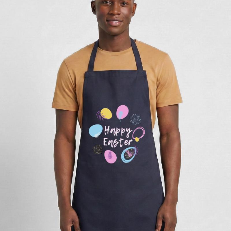 Happy Easter Easter Bunny Happy Easter Easter Motif Cooking Apron