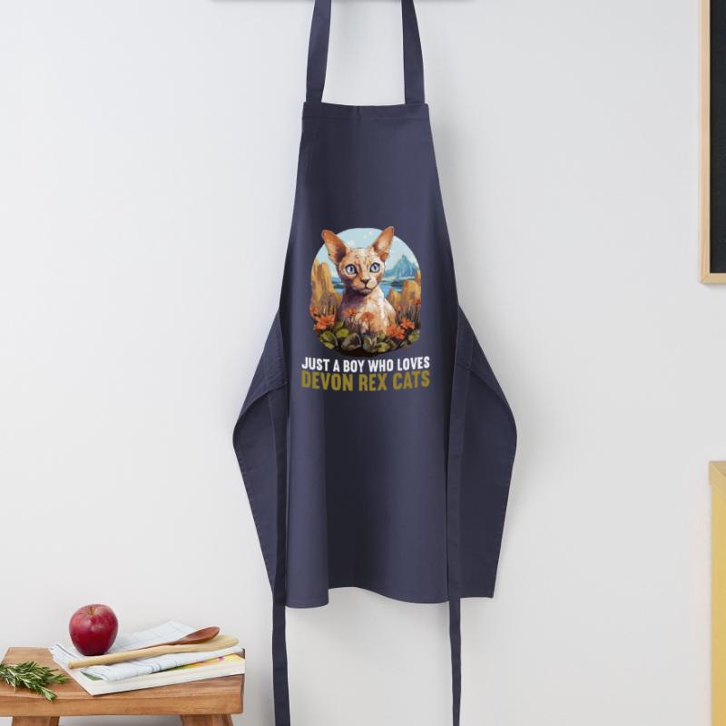 Chaton Devon Rex Chat Devon Rex Tablier de cuisine