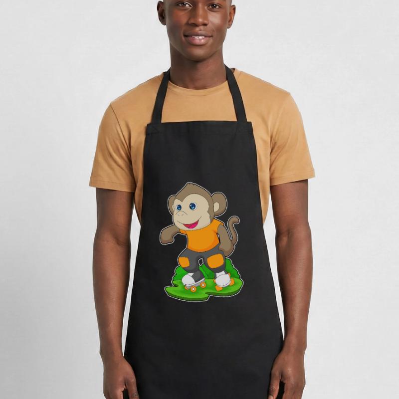 Monkey Rollers Rollers Rollers Tablier de cuisine