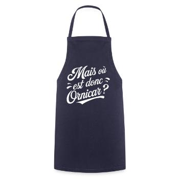 Mais où est donc Ornicar ? - Tablier de cuisine - marine - Devant - AI Model Male 185 dark (185cm)