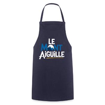 Le Mont Aiguille - Tablier de cuisine - marine - Devant - AI Model Male 185 dark (185cm)
