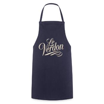 Le Verdon - Tablier de cuisine - marine - Devant - AI Model Male 185 dark (185cm)
