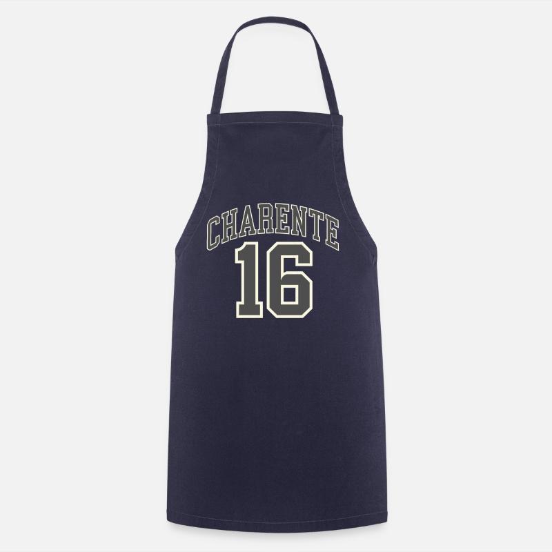 Charente 16 - Tablier de cuisine - marine
