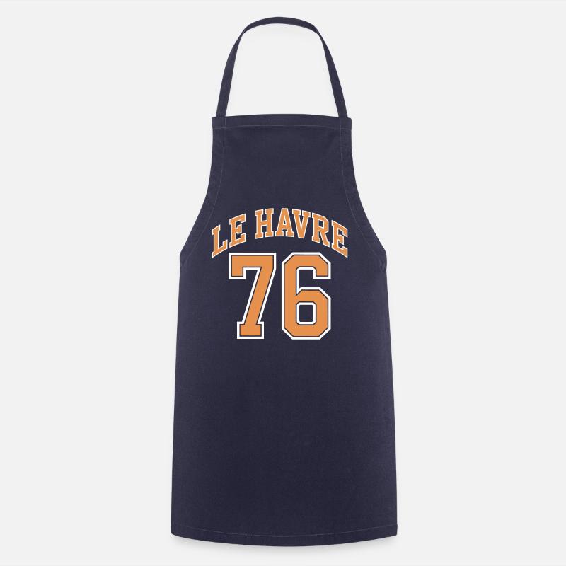 Le Havre 76 - Tablier de cuisine - marine