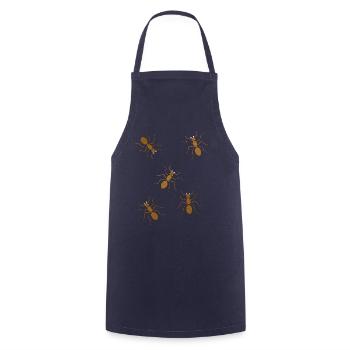 Ants Insects Insect Ant - Cooking Apron - navy - Front - AI Model Male 185 dark (185cm)