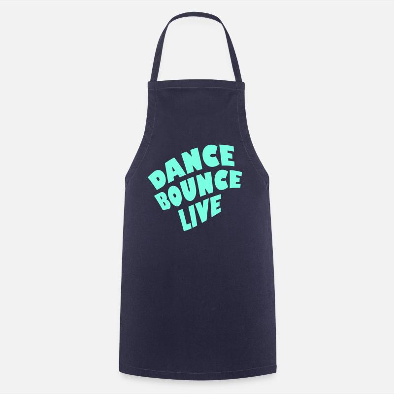 Dance Bounce Live 1-color - Cooking Apron - navy