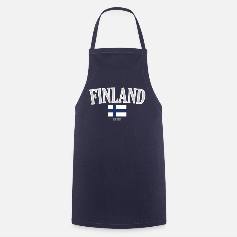Finnland seit 1917 - Kochschürze - Navy