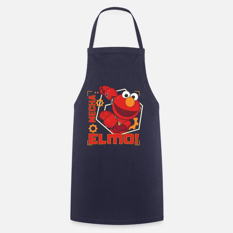 Mecha Builders Mecha Elmo - Cooking Apron - navy