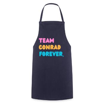 Team Summer Forever - Cooking Apron - navy - Front - AI Model Male 185 dark (185cm)