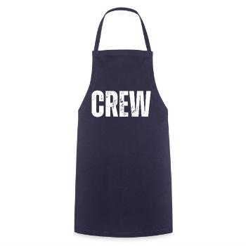 Crew - Cooking Apron - navy - Front - AI Model Male 185 dark (185cm)