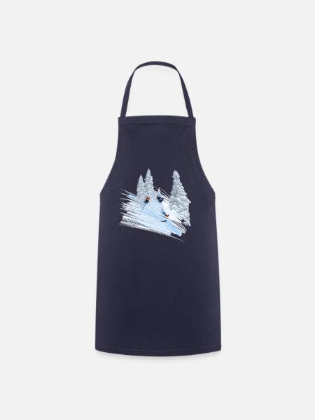 Ski - Kochschürze - Navy