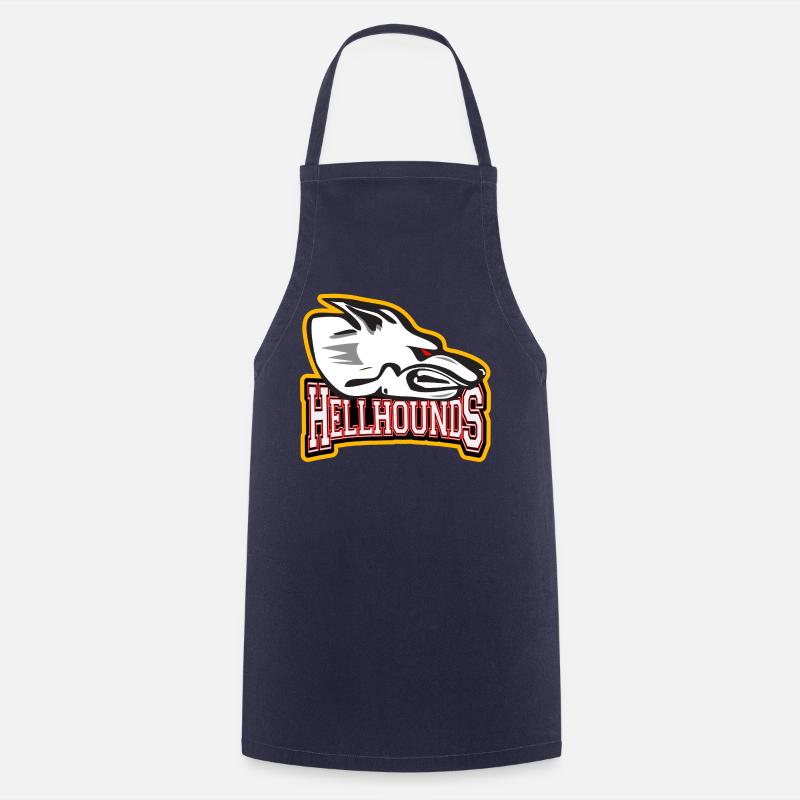 Hellhounds Logo - Kochschürze - Navy