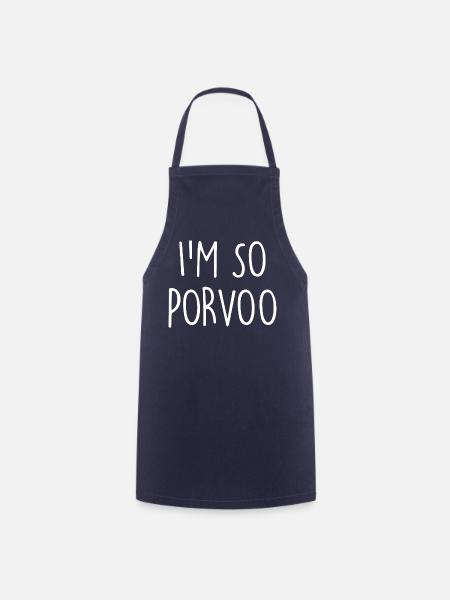 Porvoo Finland Finnland - Kochschürze - Navy