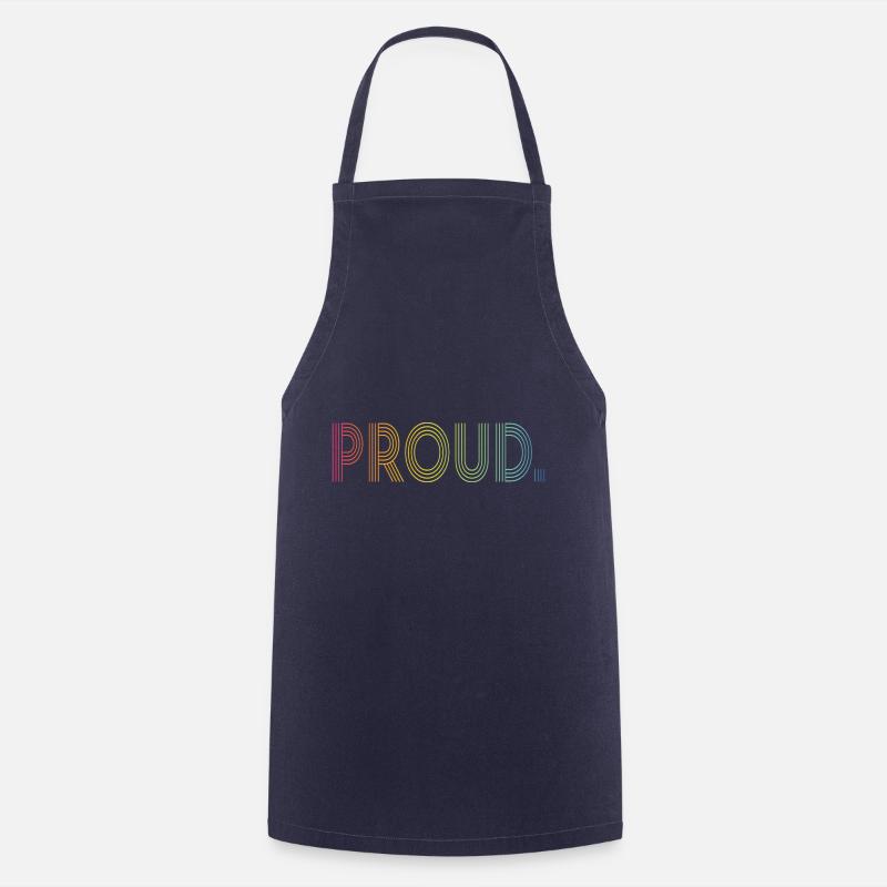 Be Proud - Cooking Apron - navy