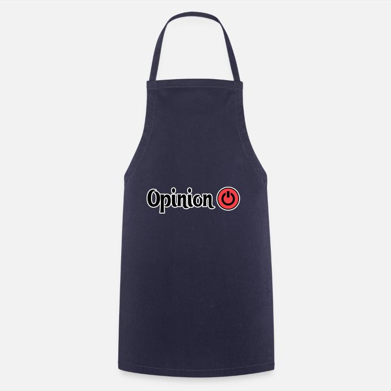 Dites-moi ce que vous en pensez. Avis OFF - Tablier de cuisine - marine