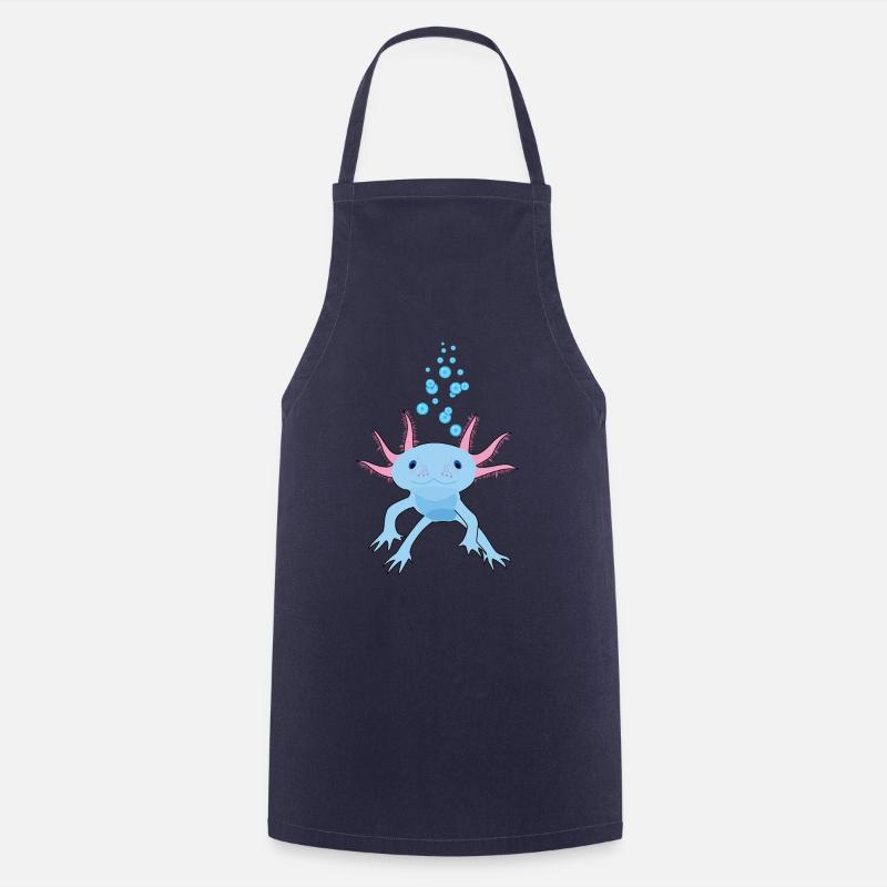 Mignon Axolotl - Tablier de cuisine - marine
