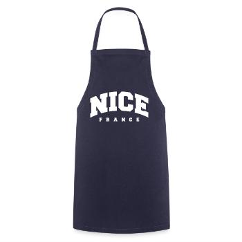 Nice - Kochschürze - Navy - Vorne - AI Model Male 185 dark (185cm)