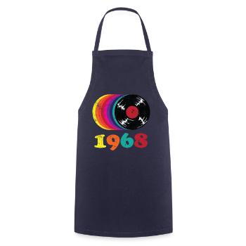 Millésime 1968 - Tablier de cuisine - marine - Devant - AI Model Male 185 dark (185cm)