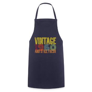 Millésime 1960 - Tablier de cuisine - marine - Devant - AI Model Male 185 dark (185cm)
