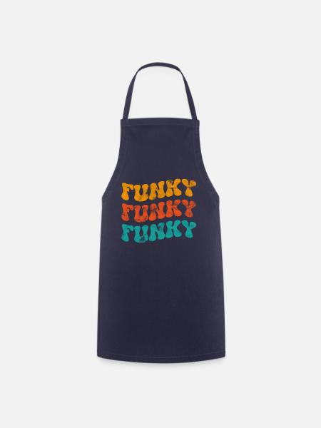 Funky Musik - Kochschürze - Navy