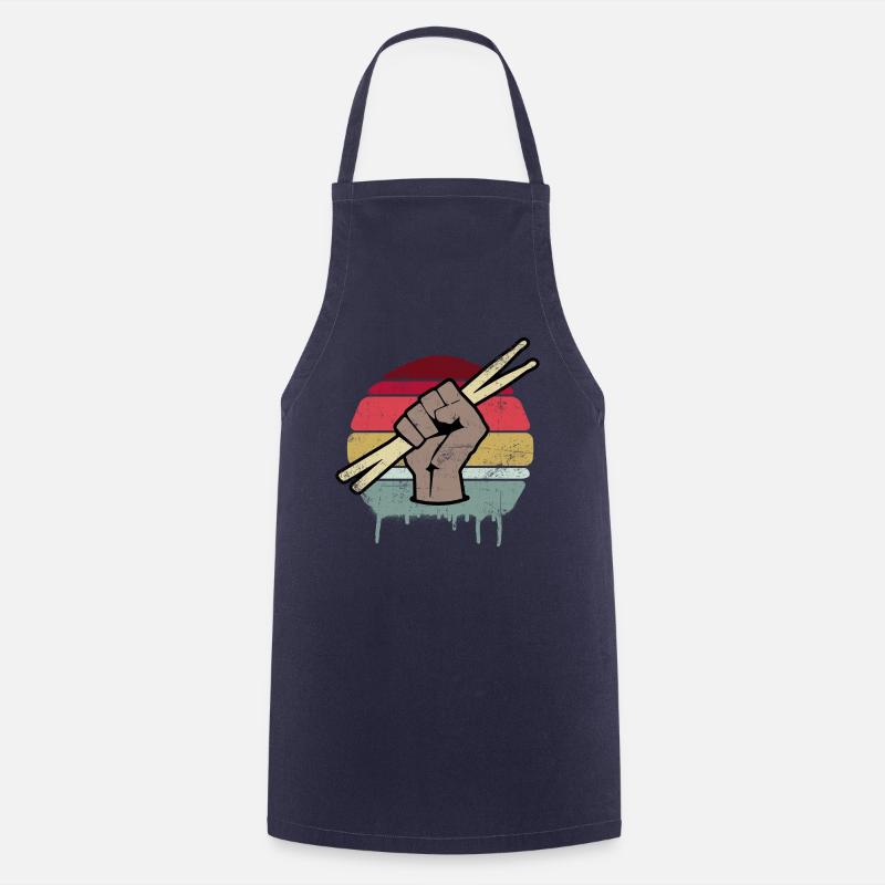 Batterie Batteur - Tablier de cuisine - marine