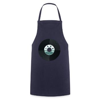 1986 Year of birth - Cooking Apron - navy - Front - AI Model Male 185 dark (185cm)